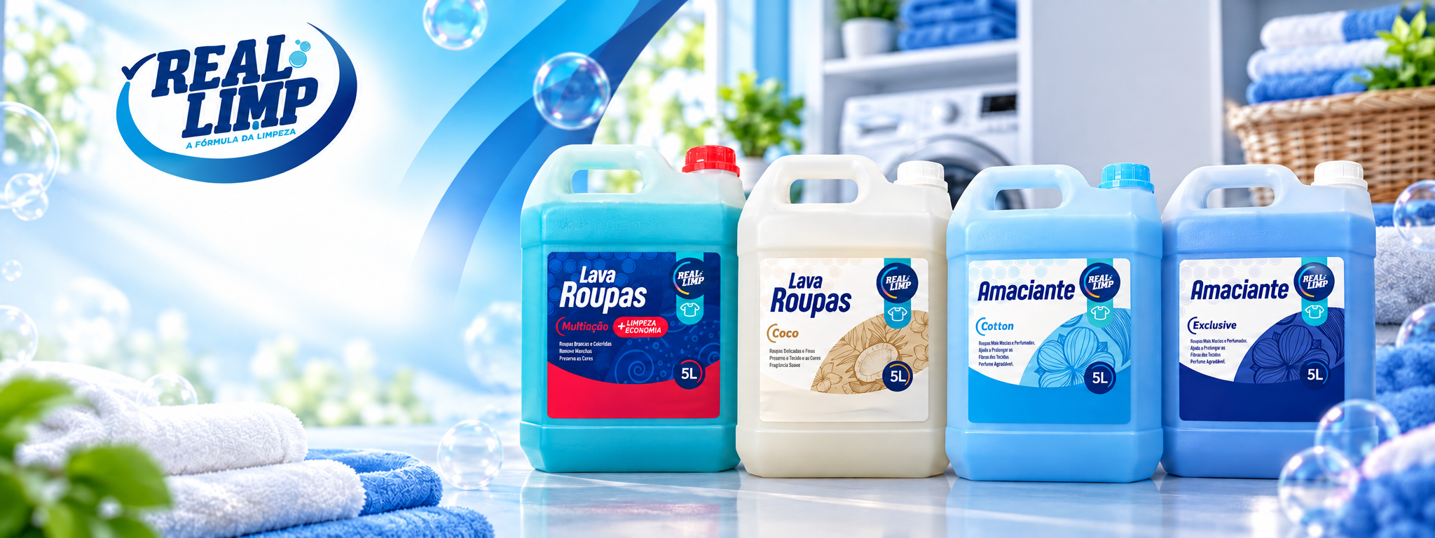 Linha Completa para Roupas